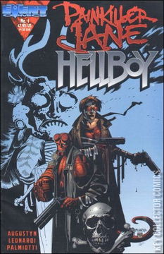 Variant Cover for Painkiller Jane / Hellboy #1