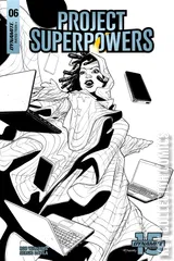 Cover for Project Superpowers #6
