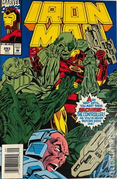 Variant Cover for Iron Man #293