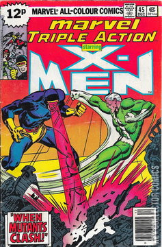 Variant Cover for Marvel Triple Action #45