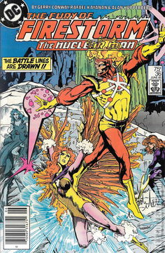 Variant Cover for Firestorm the Nuclear Man #36