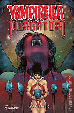 Variant Cover for Vampirella vs. Purgatori #4