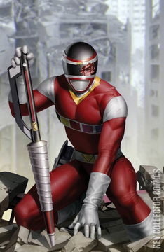 Variant Cover for Power Rangers Unlimited: Countdown to Ruin #1