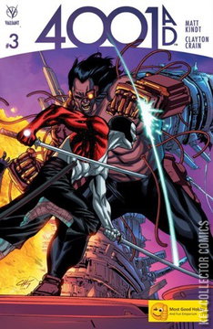 Variant Cover for 4001 A.D. #3