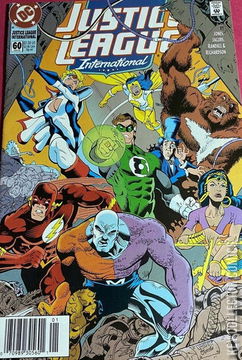 Variant Cover for Justice League International #60