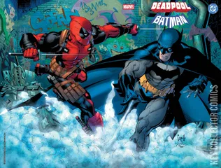 Variant Cover for Deadpool / Batman #1