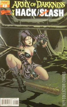 Variant Cover for Army of Darkness vs. Hack / Slash #1
