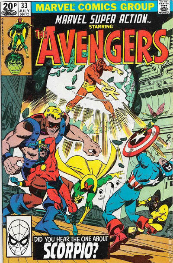 Variant Cover for Marvel Super Action #33