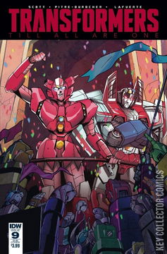Variant Cover for Transformers: Till All Are One #9