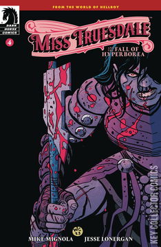 Variant Cover for Miss Truesdale and the Fall of Hyperborea #4