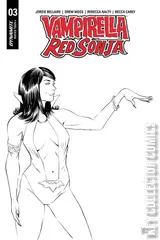 Variant Cover for Vampirella / Red Sonja #3
