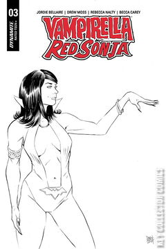 Variant Cover for Vampirella / Red Sonja #3