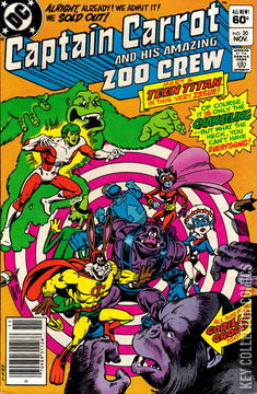 Variant Cover for Captain Carrot and His Amazing Zoo Crew #20