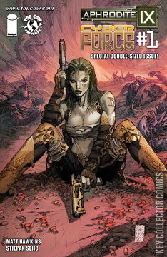 Variant Cover for Aphrodite IX / Cyber Force #1