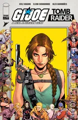 Cover for G.I. Joe A Real American Hero / Tomb Raider #1