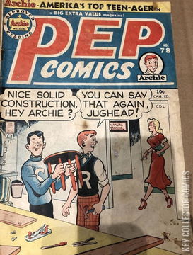 Variant Cover for Pep Comics #78