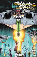 Cover for Tankers vs Ancient Aliens #4