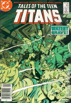 Variant Cover for Tales of the Teen Titans #85