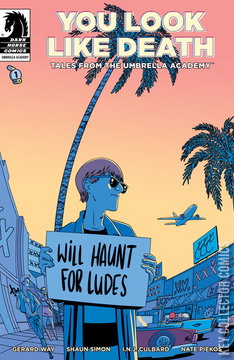 Variant Cover for You Look Like Death: Tales From the Umbrella Academy #1