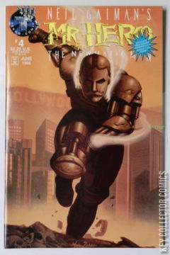 Variant Cover for Neil Gaiman's Mr. Hero the Newmatic Man #4