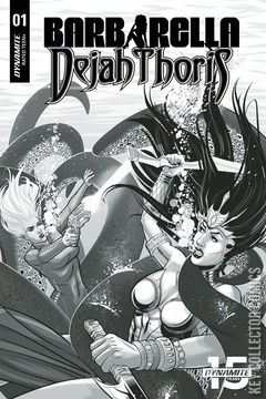 Variant Cover for Barbarella / Dejah Thoris #1