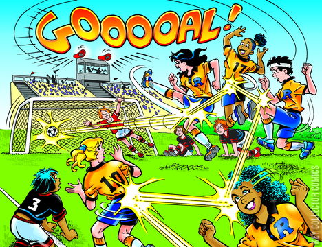 Variant Cover for Archie Comics 85th Anniversary Presents: Archie - American All Stars #1