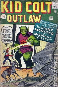 Variant Cover for Kid Colt Outlaw #107