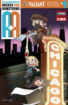 Variant Cover for A&A: The Adventures of Archer & Armstrong #1