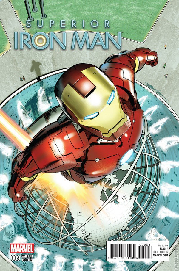 Superior Iron Man #9 Variant Published June 2015 | Key