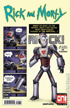 Variant Cover for Rick and Morty #41