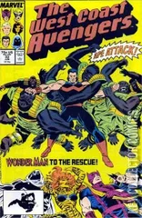 Cover for West Coast Avengers #33