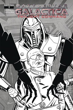 Variant Cover for Battlestar Galactica: Twilight Command #1