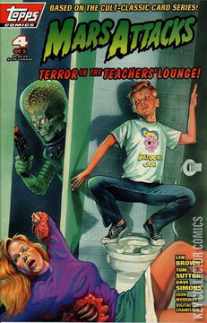 Variant Cover for Mars Attacks #4