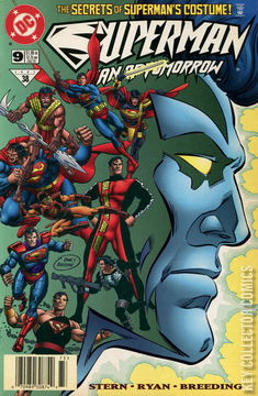 Variant Cover for Superman: The Man of Tomorrow #9