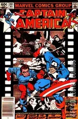 Variant Cover for Captain America #281