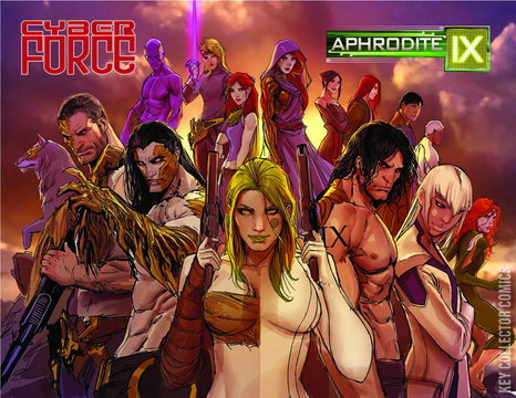 Variant Cover for Aphrodite IX / Cyber Force #1