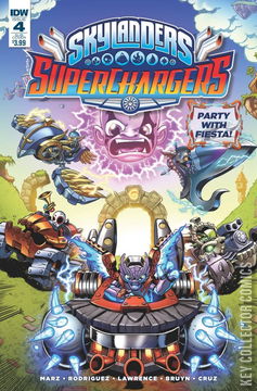 Variant Cover for Skylanders: Superchargers #4