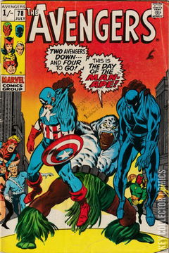 Variant Cover for Avengers, The #78