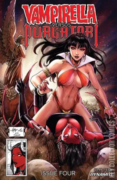 Variant Cover for Vampirella vs. Purgatori #4