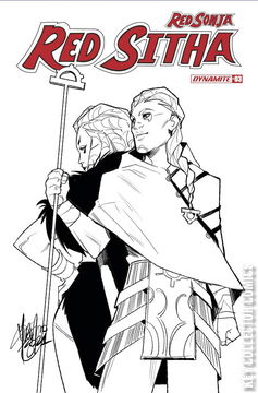 Variant Cover for Red Sonja: Red Sitha #3