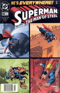 Variant Cover for Superman: The Man of Steel #86