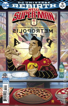 Variant Cover for New Super-Man #10