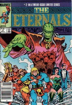 Variant Cover for Eternals #2