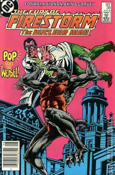 Variant Cover for Firestorm the Nuclear Man #38