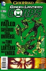 Cover for Green Lantern Corps #35