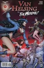 Variant Cover for Van Helsing vs. The Werewolf #5