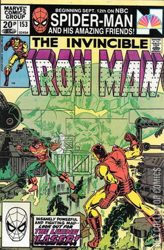 Variant Cover for Iron Man #153