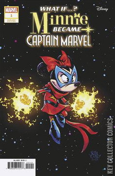 Variant Cover for What If...? Minnie Became Captain Marvel #1