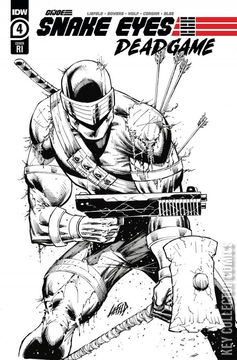 Variant Cover for Snake Eyes: Deadgame #4