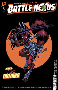 Variant Cover for Teenage Mutant Ninja Turtles: Battle Nexus #3